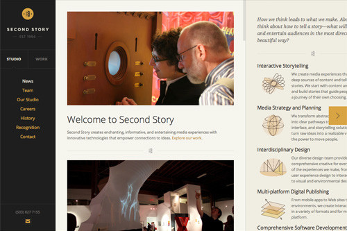 Second Story Interactive Studios | Interactive Media Design & Development