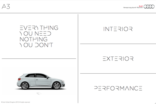 The New Audi A3 - Everything You Need, Nothing You Don’t