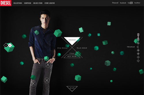 Diesel - Men's Denim - 3D Evolution - Male Jeans FW2012.