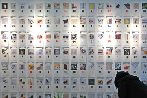 365日 Charming Everyday Things 展示会場の壁