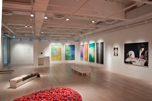 ポーラミュージアムアネックス展2012 華やぐ色彩 - 展示風景2
