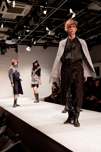 桑沢2013 ファッションショー2