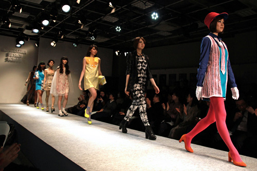 桑沢2013 ファッションショー7