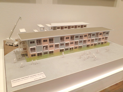 坂茂展 - 女川町仮設住宅