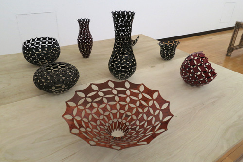 マテリアライジング展 七宝紋胎乾漆透器