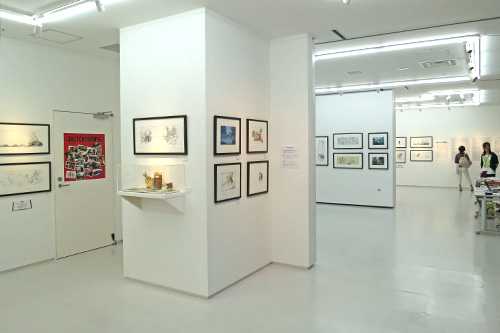 スケッチトラベル展 会場全景