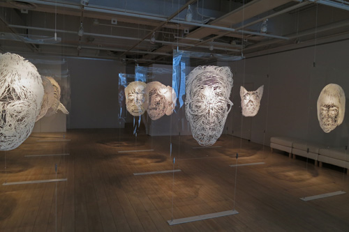 福井利佐「LIFE-SIZED」展 - 会場様子