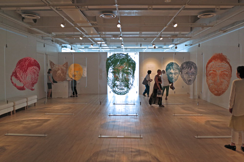 福井利佐「LIFE-SIZED」展 - 会場様子