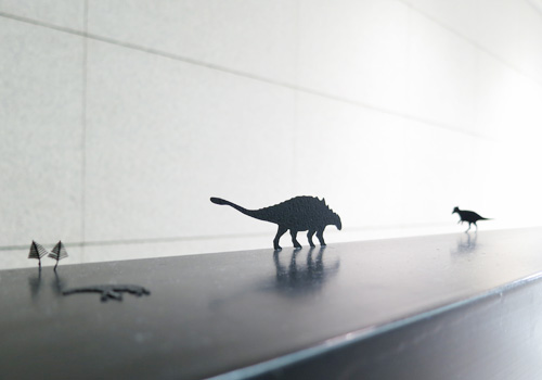 PAPER展 2階手摺り