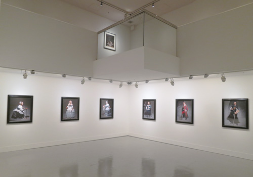 LAS MENINAS RENACEN DE NOCHE 森村泰昌展 展示室B