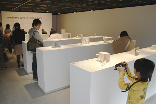 犬のための建築展 - 第2会場全景