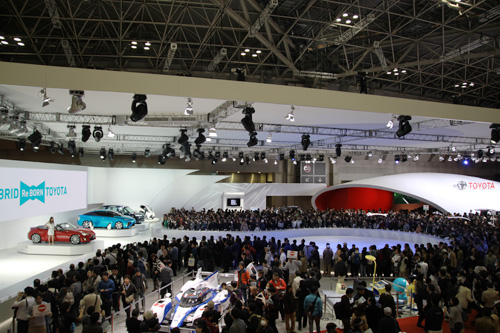 TOYOTAブース全景