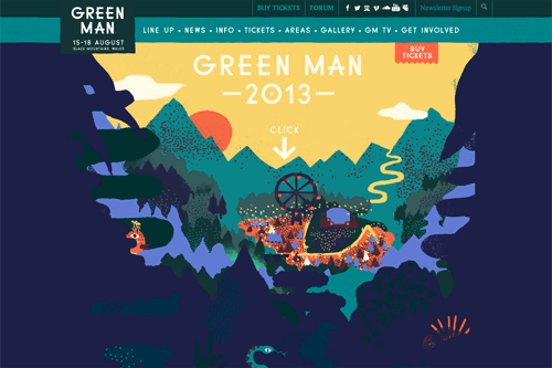 Green Man Festival Glanusk, Wales 15,16,17,18 August 2013