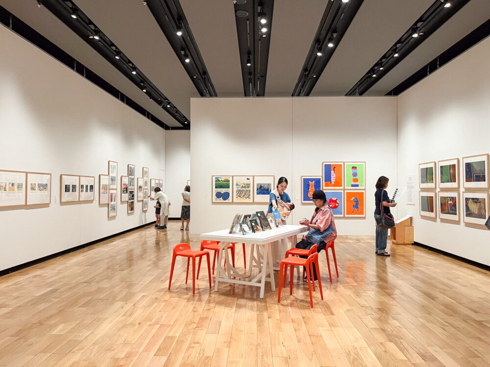 展示エリア2 - 2026イタリア・ボローニャ国際絵本原画展