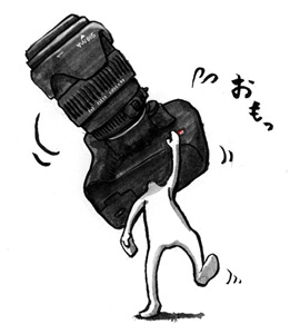 SIGMA 17-70mm F2.8-4.0は結構重いんですの図 SIGMA 17-70mm F2.8-4.0は結構重いんですの図