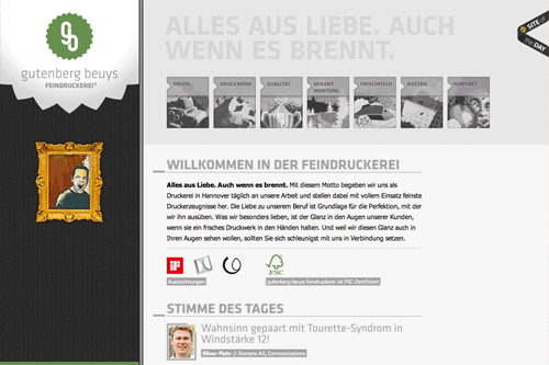 gutenberg beuys feindruckerei