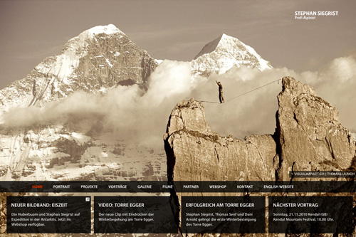 Stephan Siegrist, Profi Alpinist & Basejumper
