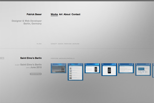 【Patrick Beser, Designer & Web Developer, Berlin