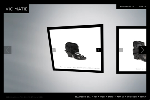 VIC MATIÉ | Woman shoes and accessories.