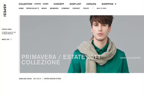 ASPESI OFFICIAL SITE