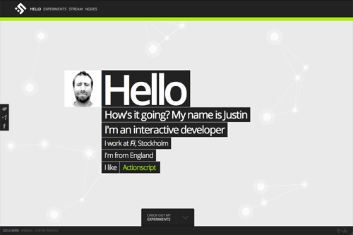 Soulwire » Experiments in Code